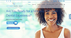 Desktop Screenshot of potomacdentalgroup.com