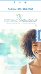 Mobile Screenshot of potomacdentalgroup.com